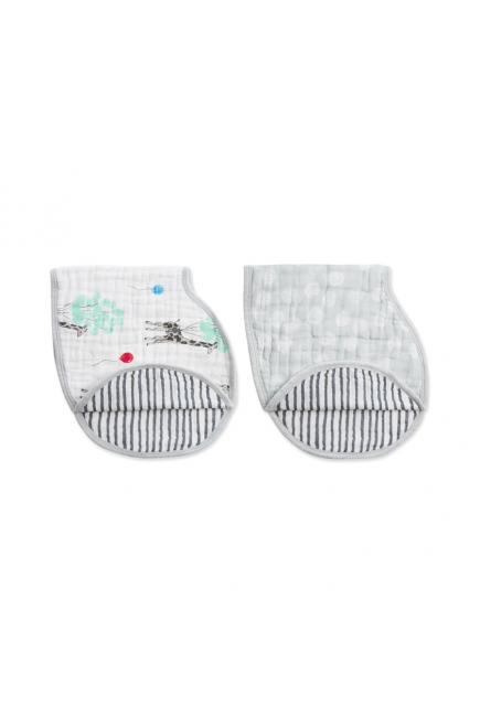 Слюнявчик Aden&Anais, набор из 2 штук, Dream Ride