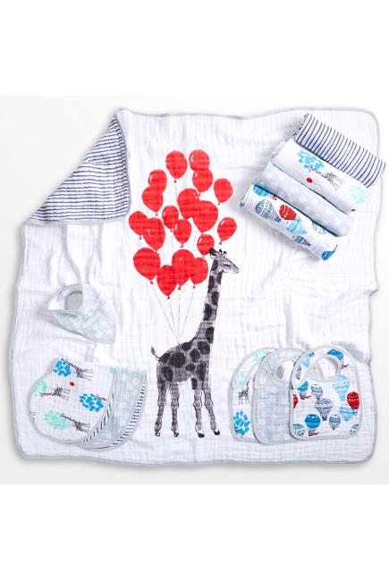 Слюнявчик Aden&Anais, набор из 2 штук, Dream Ride