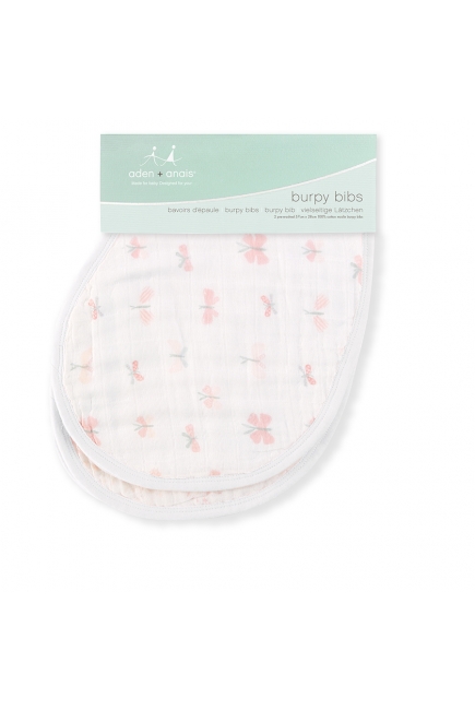 Слюнявчик 2в1 Aden&Anais, набор из 2 штук, Lovely Reverie