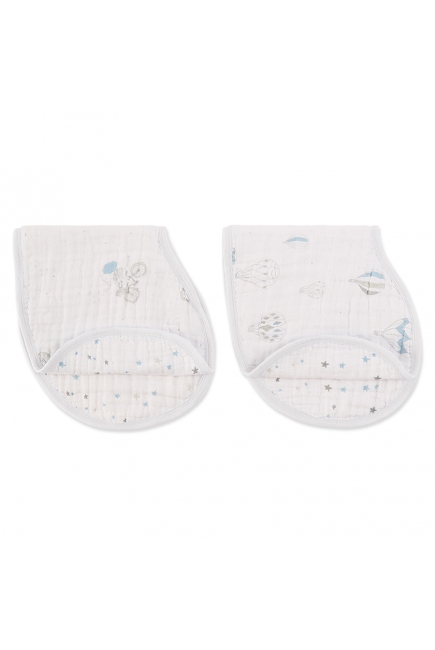 Слюнявчик 2в1 Aden&Anais, набор из 2 штук, Night Sky Reverie