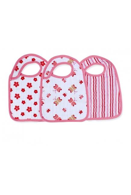 Aden&Anais набор 3 слюнявчиков, Princess (принцесса)