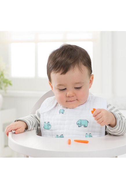 Aden&Anais набор 3 слюнявчиков, Jungle Jam (джунгли)