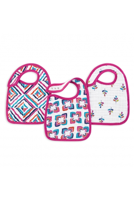 Aden&Anais набор 3 слюнявчиков, Flip-Side