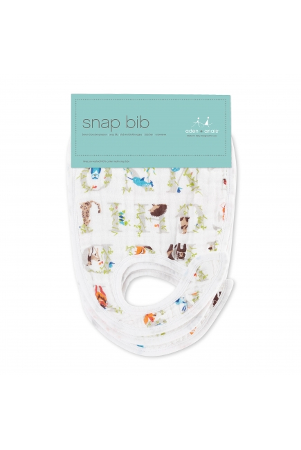 Aden&Anais набор 3 слюнявчиков, Paper Tales