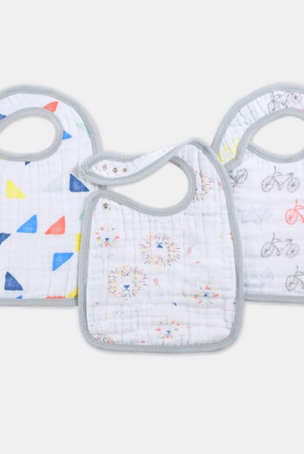 Слюнявчик Aden&Anais, набор из 3 штук, Leader Of The Pack