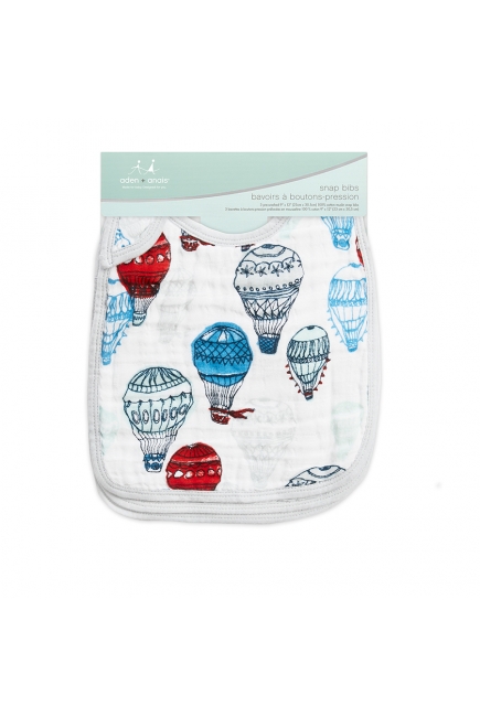 Aden&Anais набор 3 слюнявчиков, Dream Ride