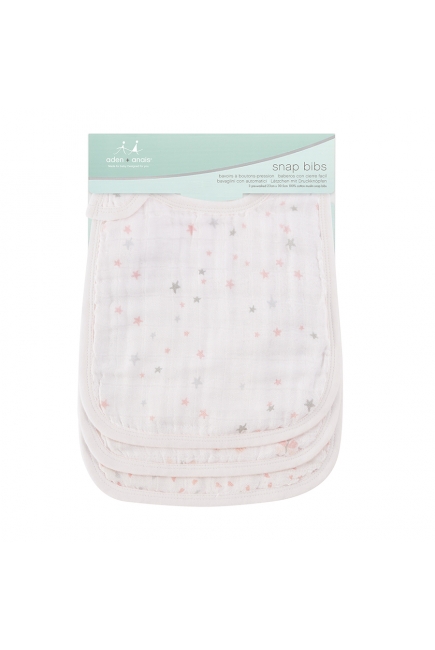 Aden&Anais набор 3 слюнявчиков, Lovely Reverie