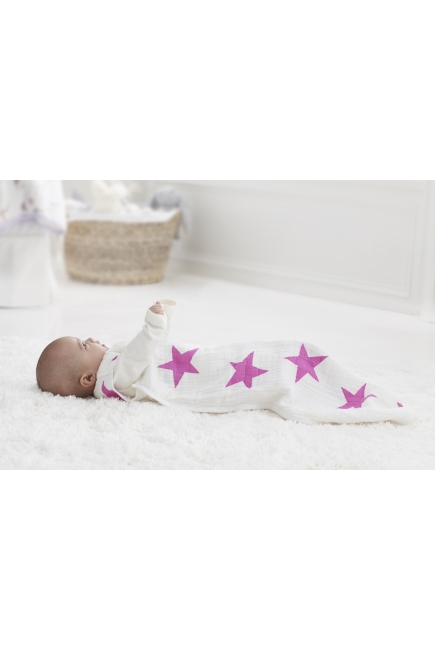 Aden&Anais спальный мешок Twinkle Pink