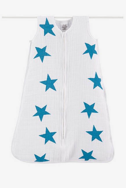 Aden&Anais спальный мешок Twinkle Brilliant Blue