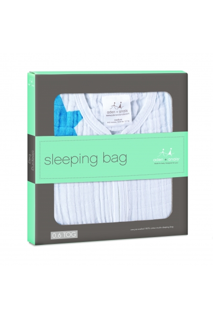Aden&Anais спальный мешок Twinkle Brilliant Blue