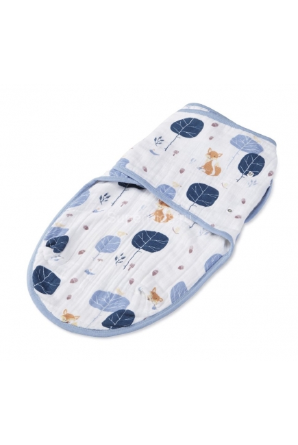 Муслиновая пеленка для новорожденных Aden&Anais на кнопках, Into The Woods