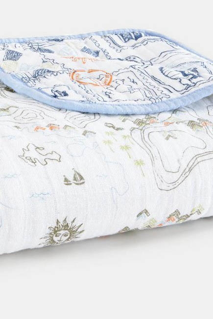 Муслиновое одеяло Aden&Anais органическое, Warrior Finn