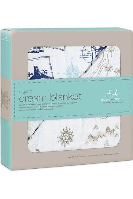 Муслиновое одеяло Aden&Anais органическое, Warrior Finn