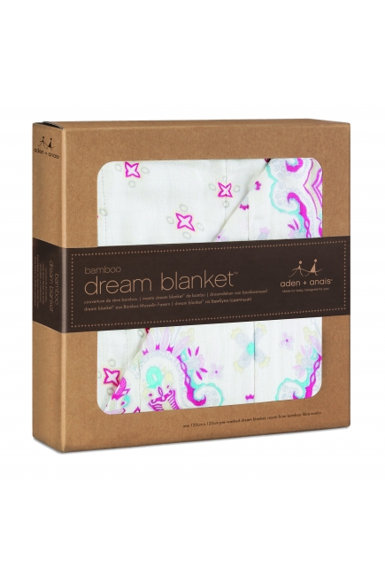 Одеяло бамбуковое Aden&Anais, Flower Child - Kaleidoscope