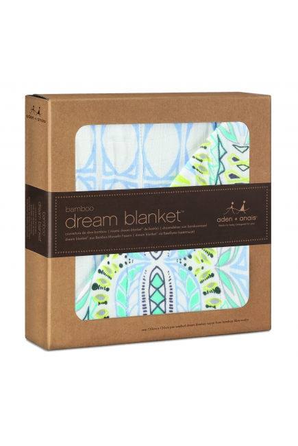 Одеяло бамбуковое Aden&Anais, Wild One - Batik Tile
