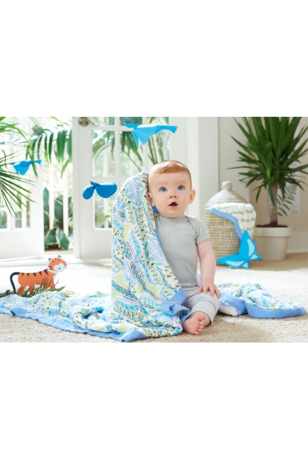 Одеяло бамбуковое Aden&Anais, Wild One - Batik Tile