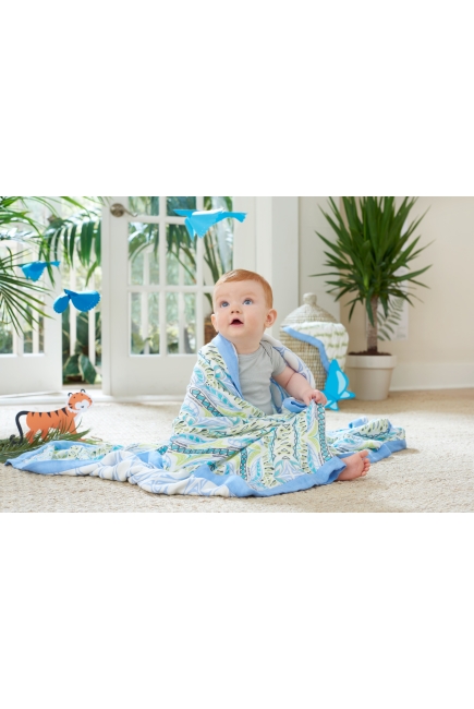 Одеяло бамбуковое Aden&Anais, Wild One - Batik Tile