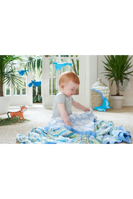 Одеяло бамбуковое Aden&Anais, Wild One - Batik Tile