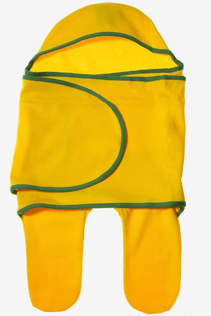 Пеленка-кокон для новорожденных (комбинезон-конверт), мимоза