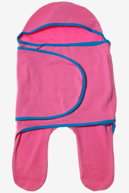Пеленка-кокон для новорожденных (комбинезон-конверт), мажента