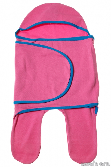 Пеленка-кокон для новорожденных (комбинезон-конверт), мажента