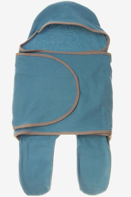 Пеленка кокон для новорожденных (комбинезон-конверт), адриатик