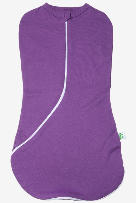 Пеленка-кокон для новорожденных трикотажный, аметист