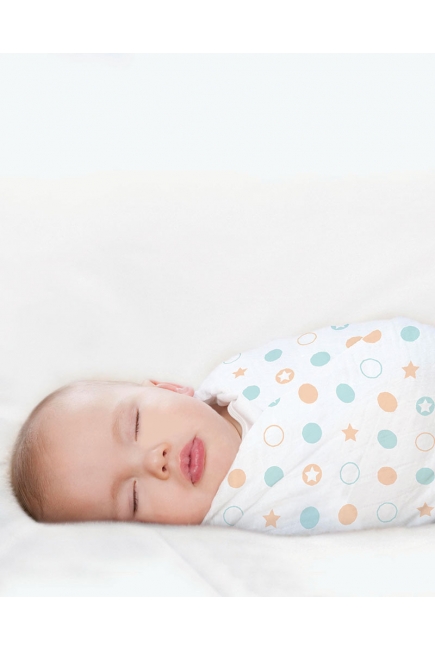 Муслиновые пеленки для новорожденных Aden&Anais большие, набор 2, Pat The Bunny