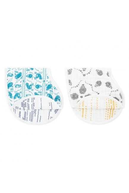 Слюнявчик Aden&Anais, набор из 2 штук, Kindred