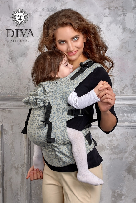 Эрго-рюкзак Diva Basico Damasco