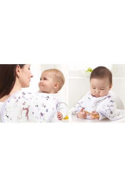 Слюнявчик 2в1 Aden&Anais, набор из 2 штук, Lovebird