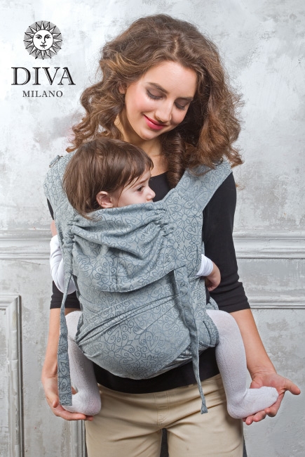 Май-слинг от 6 мес. Diva Basico Argento Toddler