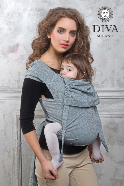 Май-слинг от 6 мес. Diva Basico Argento Toddler
