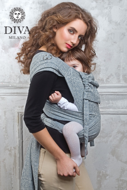 Май-слинг от 6 мес. Diva Basico Argento Toddler