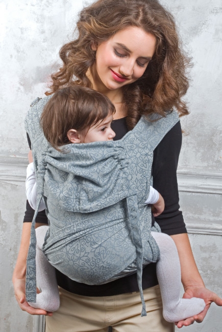 Май-слинг от 6 мес. Diva Basico Argento Toddler