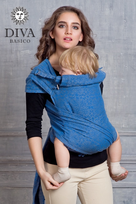Май-слинг от 6 мес. Diva Basico Zaffiro Toddler