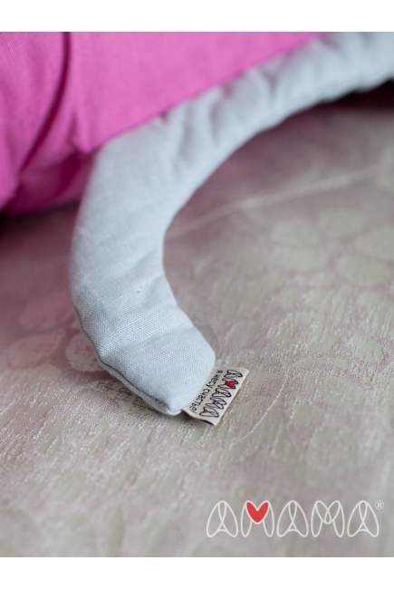 Подушка для беременных и кормящих "Слон Радостный", розовый