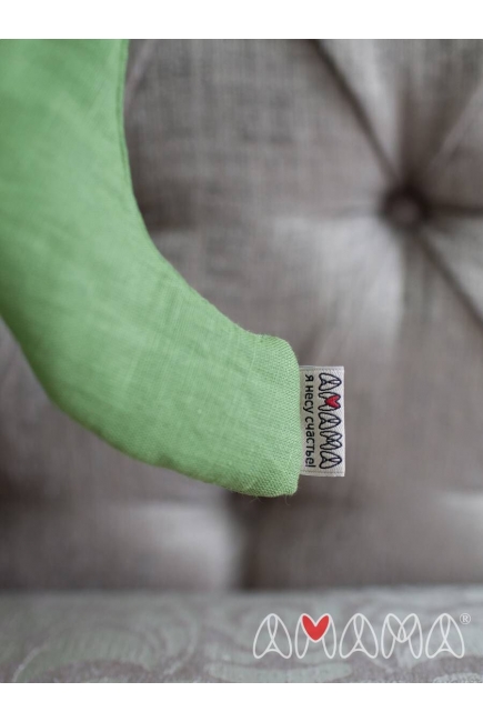 Подушка для беременных и кормящих "Слон Радостный", зеленый