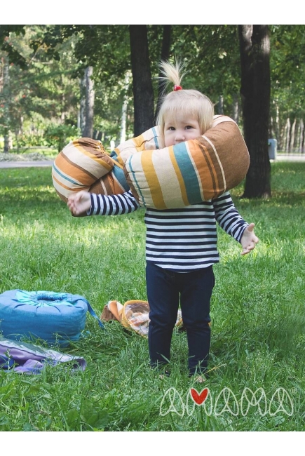 Подушка для беременных и кормящих "Путешественница", коричневый