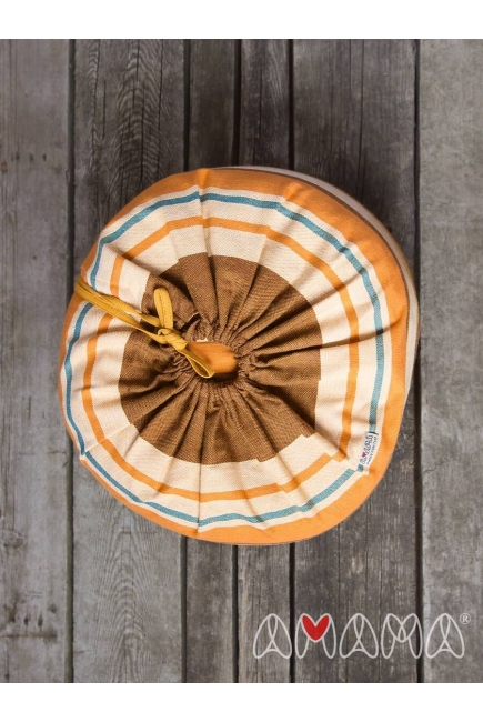 Подушка для беременных и кормящих "Путешественница", коричневый