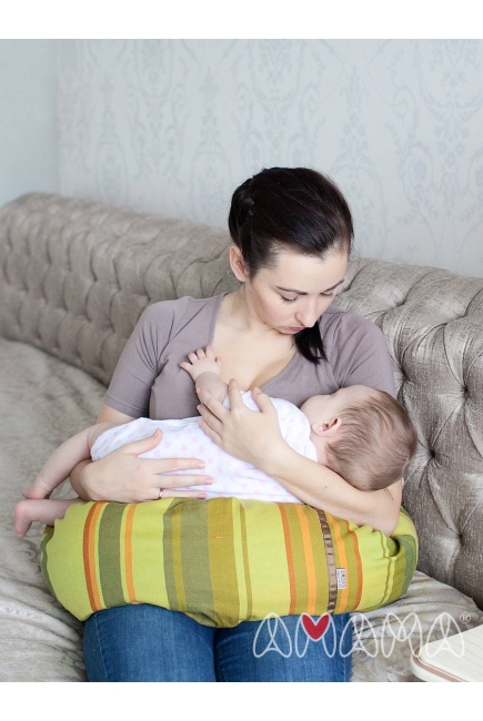 Подушка для беременных и кормящих "Путешественница", зеленый