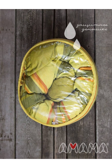 Подушка для беременных и кормящих "Путешественница", зеленый