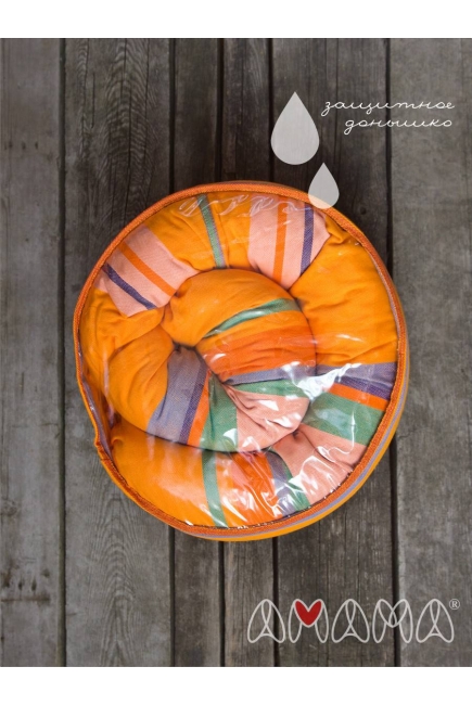 Подушка для беременных и кормящих "Путешественница", разноцветный