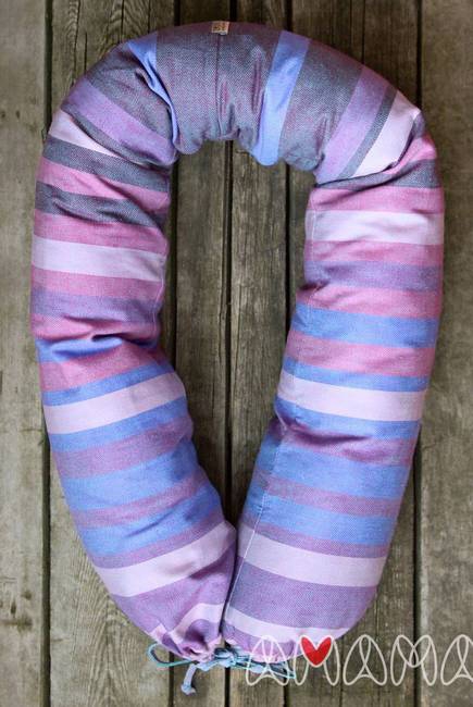 Подушка для беременных и кормящих "Путешественница", фиолетовый