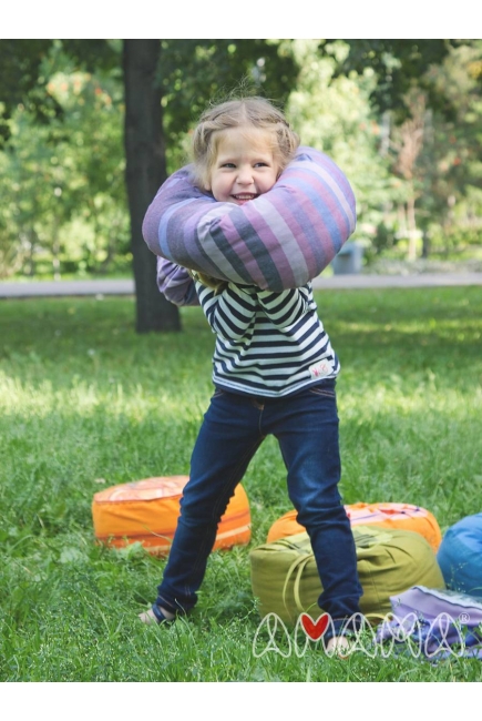 Подушка для беременных и кормящих "Путешественница", фиолетовый