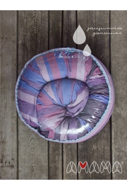 Подушка для беременных и кормящих "Путешественница", фиолетовый