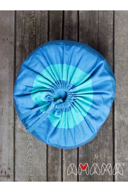 Подушка для беременных и кормящих "Путешественница", бирюзовый