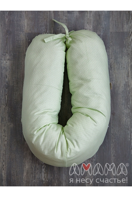 Подушка для кормящих и беременных "Лёгкая на подъём", зеленый