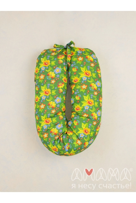 Подушка для кормящих и беременных "Лёгкая на подъём", зеленый