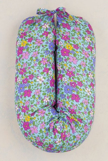 Подушка для беременных и кормящих и "Лёгкая на подъём" 150см, голубой